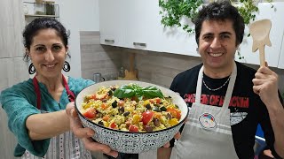 Cous cous di verdure  Ricetta [upl. by Ardnauqal220]