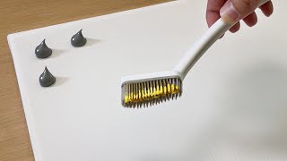 Easy way to draw a tree  Acrylic painting technique [upl. by April]