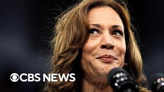 Harris has 1point edge nationally over Trump CBS News poll finds [upl. by Jahncke]