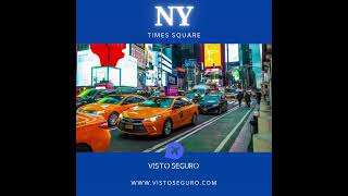 NY TIMES SQUARE  vistoamericano VISTOSEGURO estadosunidos shorts [upl. by Eisenstark905]