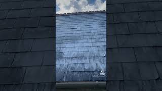 Roof steam clean and biocide treatment [upl. by Endaira]