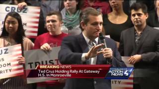 Full video Ted Cruz holds campaign rally at Gateway High School in Monroeville [upl. by Oel]