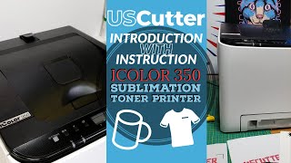 How To Setup The UniNet iColor 350 Sublimation Printer  Introduction with Instruction [upl. by Eslud411]