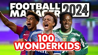 I MADE A LIST OF 100 FM24 WONDERKIDS [upl. by Bethanne]