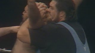 Vince McMahon calls the action as Haystacks Calhoun dominates All Star Wrestling May 13 1978 [upl. by Ahsan]