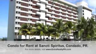 Condo for Rent at Sancti Spiritus Condado San Juan PR [upl. by Einahpetse366]