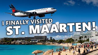 I Finally Visited St Maarten [upl. by Nauwaj580]