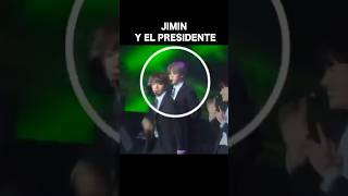 Jimin cambió la coreografía para el presidente 😱 [upl. by Ck]