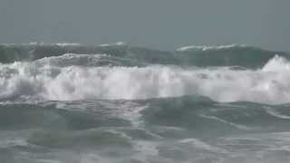 Great Storm Atlantic Waves Finistère France  OctNov2013 [upl. by Charters588]