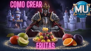 Mu Online Paso a Paso para Crear Fruits y Mejorar tu Personaje en Server Slow Season 6 [upl. by Kevan]