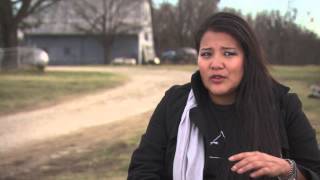 August Osage County Misty Upham quotJohnnaquot On Set Movie Interview  ScreenSlam [upl. by Lledal275]