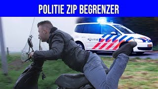 POLITIE PROOF BEGRENZER PIAGGIO ZIP  VOL GAS MET JOEY [upl. by Weinstock]