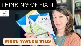 IEW FIX IT GRAMMAR curriculum what you need to know [upl. by Artnoed191]