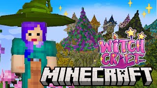 A Whole New MAGICAL World ✨  Ep1  Minecraft Witch Craft SMP [upl. by Amelus]