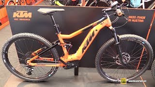 2019 KTM Macina Chacana 293 12 eBike  Walkaround  2018 Eurobike [upl. by Atilem]