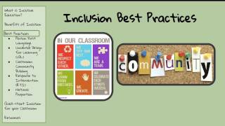 Inclusive Practices in Your Classroom [upl. by Hey516]