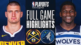 2 NUGGETS at 3 TIMBERWOLVES  FULL GAME 6 HIGHLIGHTS  May 16 2024 [upl. by Neenaej]