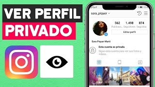 Se pueden Ver Cuentas PRIVADAS de INSTAGRAM sin SEGUIRLAS 2024 [upl. by Eiramnna872]