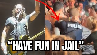 Koe Wetzel GOES OFF On Fans Fighting During Show [upl. by Laurita]