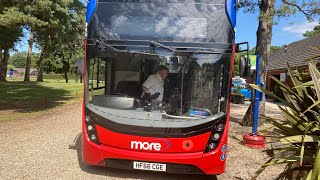 Morebus 2016 Alexander Dennis Enviro 400 MMC HF66 CGE on the 35 to Wareham Forest [upl. by Wurster]