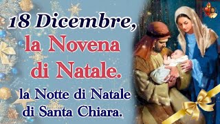 18 Dicembre la Novena di Natale La Notte di Natale di Santa Chiara [upl. by Bathsheba499]