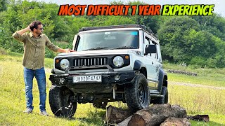 Who will buy Jimny after watching this video  Ownership review after 1 year [upl. by Ettezel]