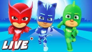 🔴 LIVE PJ Masks Official Season 1  Save The Day [upl. by Ardnahs]