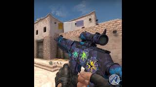 SG 553 Aloha Sticker Combo  CSGO 2024 Shorts [upl. by Ingunna229]