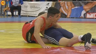 Ringen int BrandenburgCup 2017 Kadetten Freistil  50kg 12 Finale [upl. by Taro]