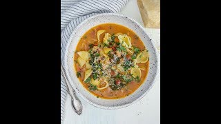 Instant Pot Minestrone Soup with Tuttorosso Tomatoes [upl. by Asum]