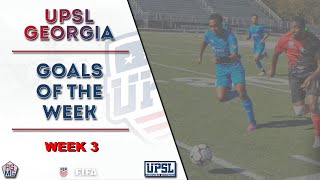 UPSL Georgia Week 3 Top 5 Goals [upl. by Laure]