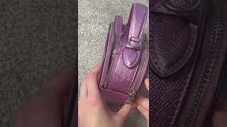 COACH Heart Bag in Metallic Lilac handbag handbags bag fyp coach coachoutlet coachheartbag [upl. by Thacher]