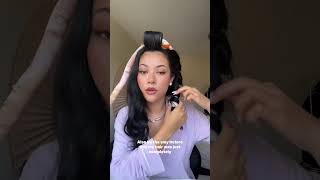 Do heatless curlers work 👀 heatlesscurls curls hair hairstyle howto viral trending beauty [upl. by Herra]