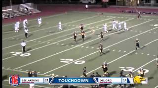 Del Oro 2 Mason Hurst to 3 Trey Udoffia 67 yard WR pass TD [upl. by Lahpos]