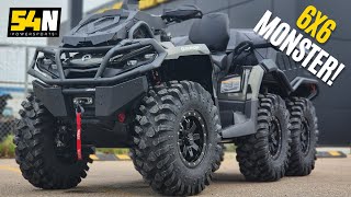 Absolute Unit Custom CanAm 6x6 1000 Build [upl. by Offen]