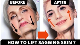 🛑 LIFT SAGGING SKIN EXERCISE JOWLS NASOLABIAL FOLDS  FACELIFT FOREHEAD LINES ANTIAGING MOUTH [upl. by Clywd]