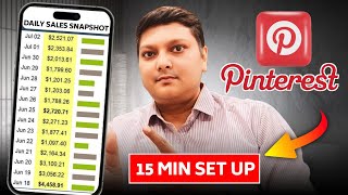 THE BEST STRATEGY To Make 250 PER PIN With UNIQUE Pinterest Affiliate Marketing Guide [upl. by Aeslehc]