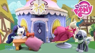 My Little Pony Rarity Carousel Boutique from Hasbro [upl. by Akcemat]