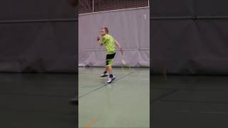 Badminton Trickshot Behind the Back Wins and Fails trickshots badminton [upl. by Walrath]