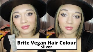 Brite Hair Color Review Silver [upl. by Demahom]