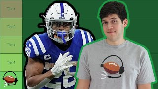 📊 Dynasty RB Rankings with TIERS  Dynasty Fantasy Football 2023 [upl. by Attwood]