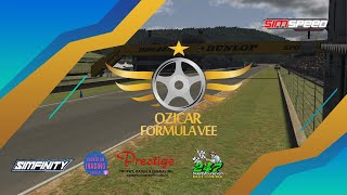 iRacing  Ozicar Formula Vee Series  Season 1  Round 4  Okayama [upl. by Adnarahs149]