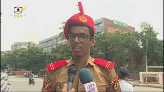 BTV News About BNCC Cadets during the crisis of nation [upl. by Romano]