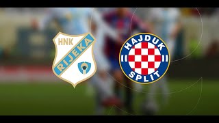 RIJEKA  HAJDUK UŽIVO HD [upl. by Henriha]