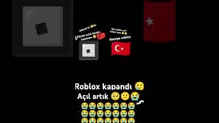 Roblox Türkiyede yasaklandı [upl. by Atileda566]