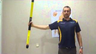 rotator cuff rehab with body blade [upl. by Nosiaj]