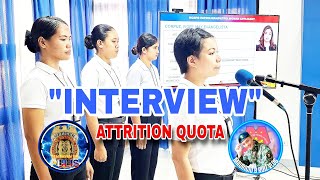 PNP Recruitment Interview [upl. by Lleddaw]