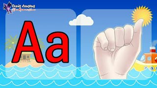 ABC Bahasa Isyarat  mengenal abjad huruf SIBI  Sign Language Alphabet [upl. by Nospmis]