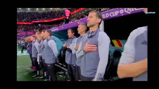 Belgium National Anthem vs Canada  FIFA World Cup Qatar 2022 [upl. by Welsh]