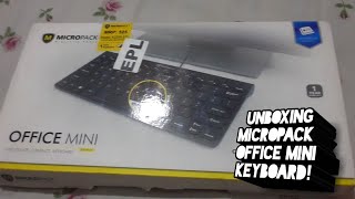 Unboxing Micropack Office mini Keyboard [upl. by Noorah]